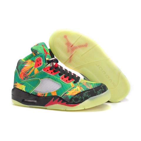 Womens Air Jordan V 5 Maple Leaves Basketball Shoes 3A (ID.146716)