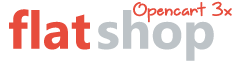 Opencart 3x FlatShop Tema